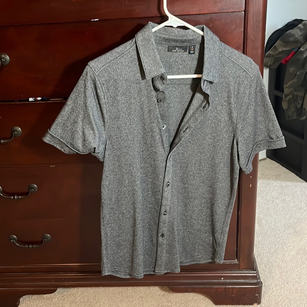 Marc anthony grey button down size small like new